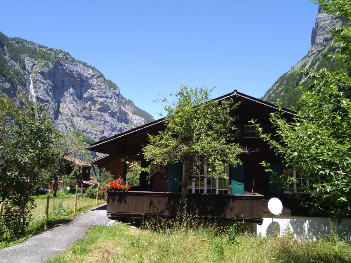 Ferien Cottage Flueehblueemli Stechelberg Exteriér fotografie